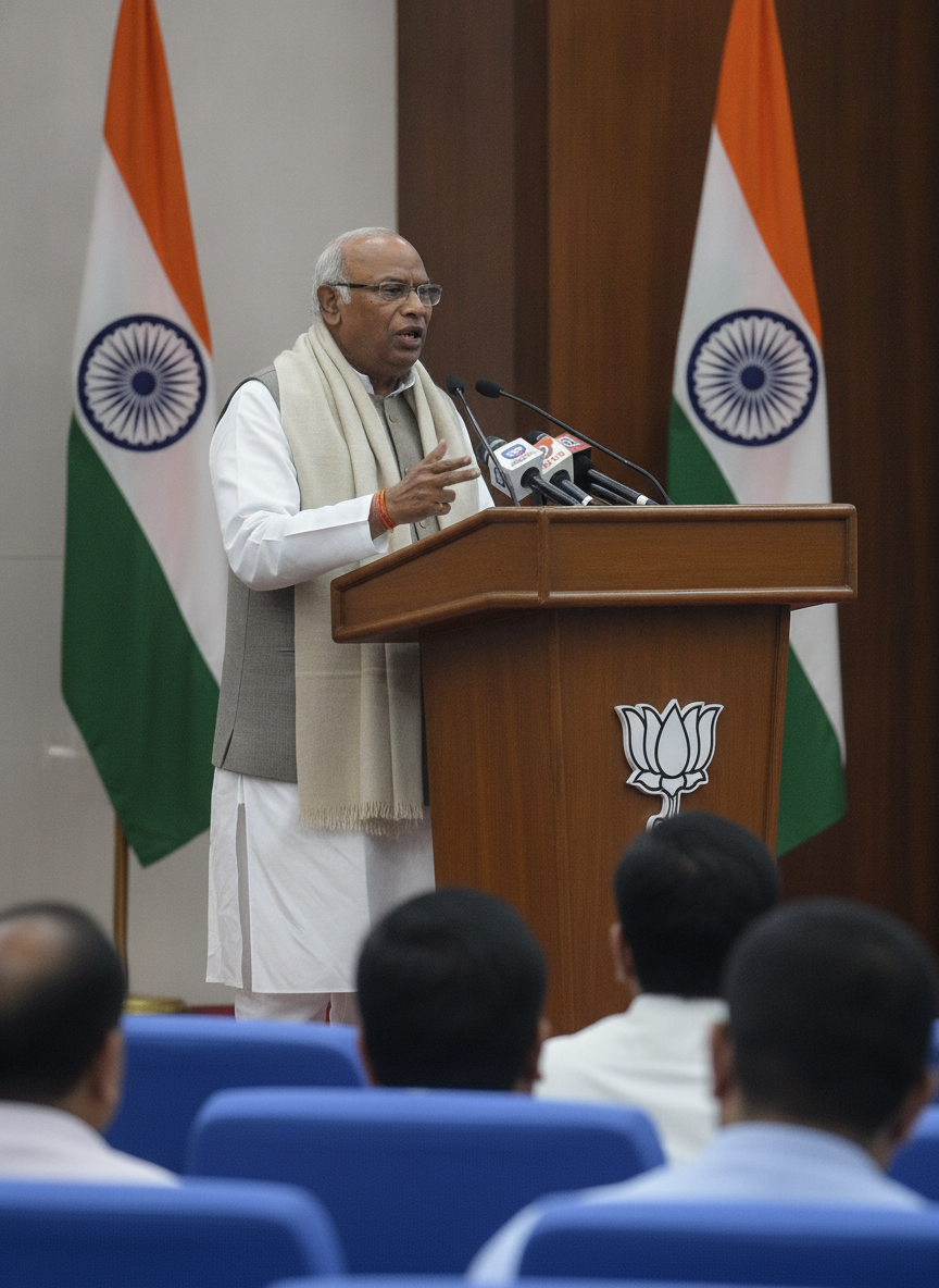 Mallikarjun Kharge calls Congress workers useless fellows over DK Shivakumar slogans