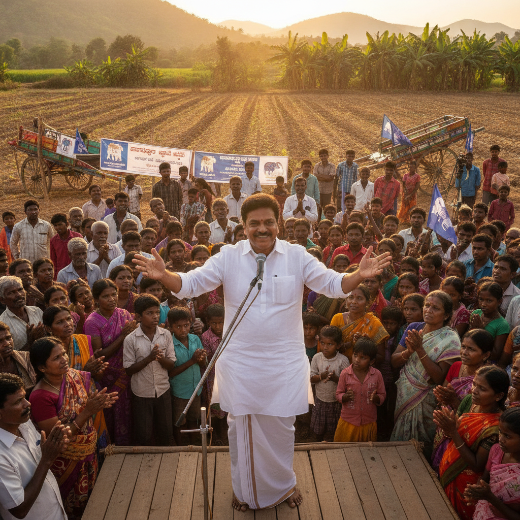 DK Shivakumar Launches Kanakapura Yatra, Proposes 3A Mantra for Progress