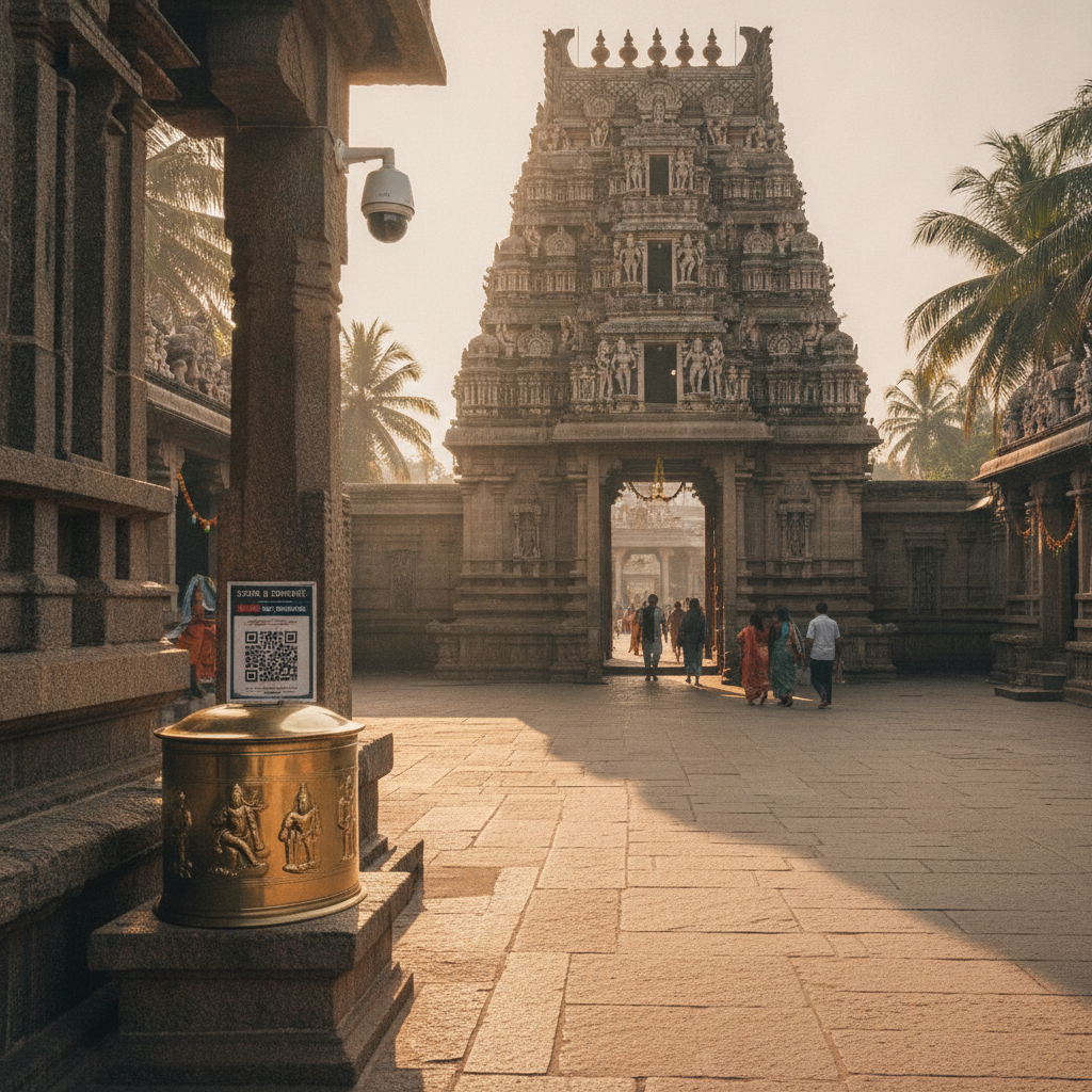Karnataka Mandates CCTV and Digital Payments for State Run Temples to Prevent Theft