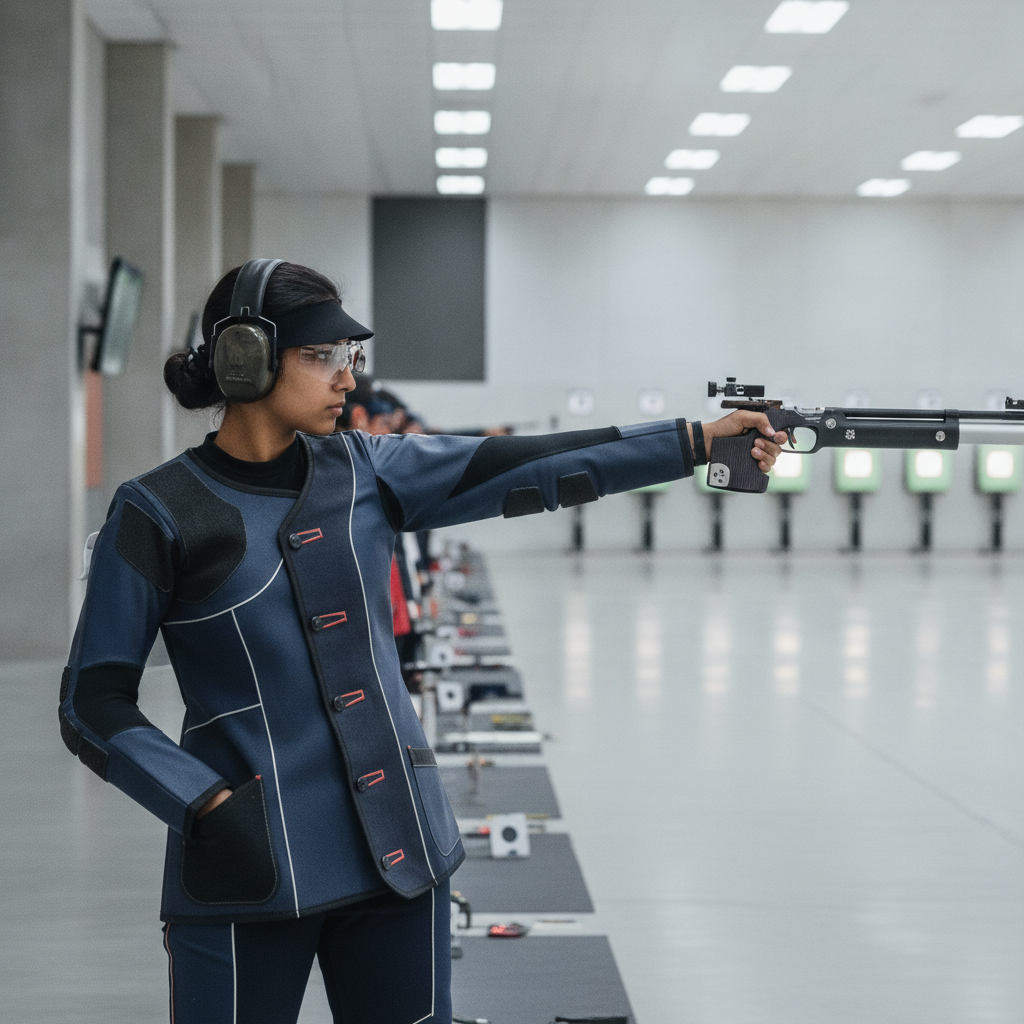 Hubballi shooter Aishwarya Balehosur wins silver at World Junior Championship