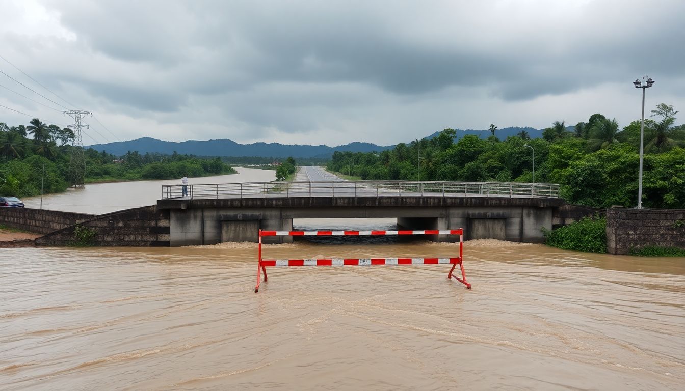 Heavy Rains Submerge 11 Bridges in Belagavi District as River Inflows Rise