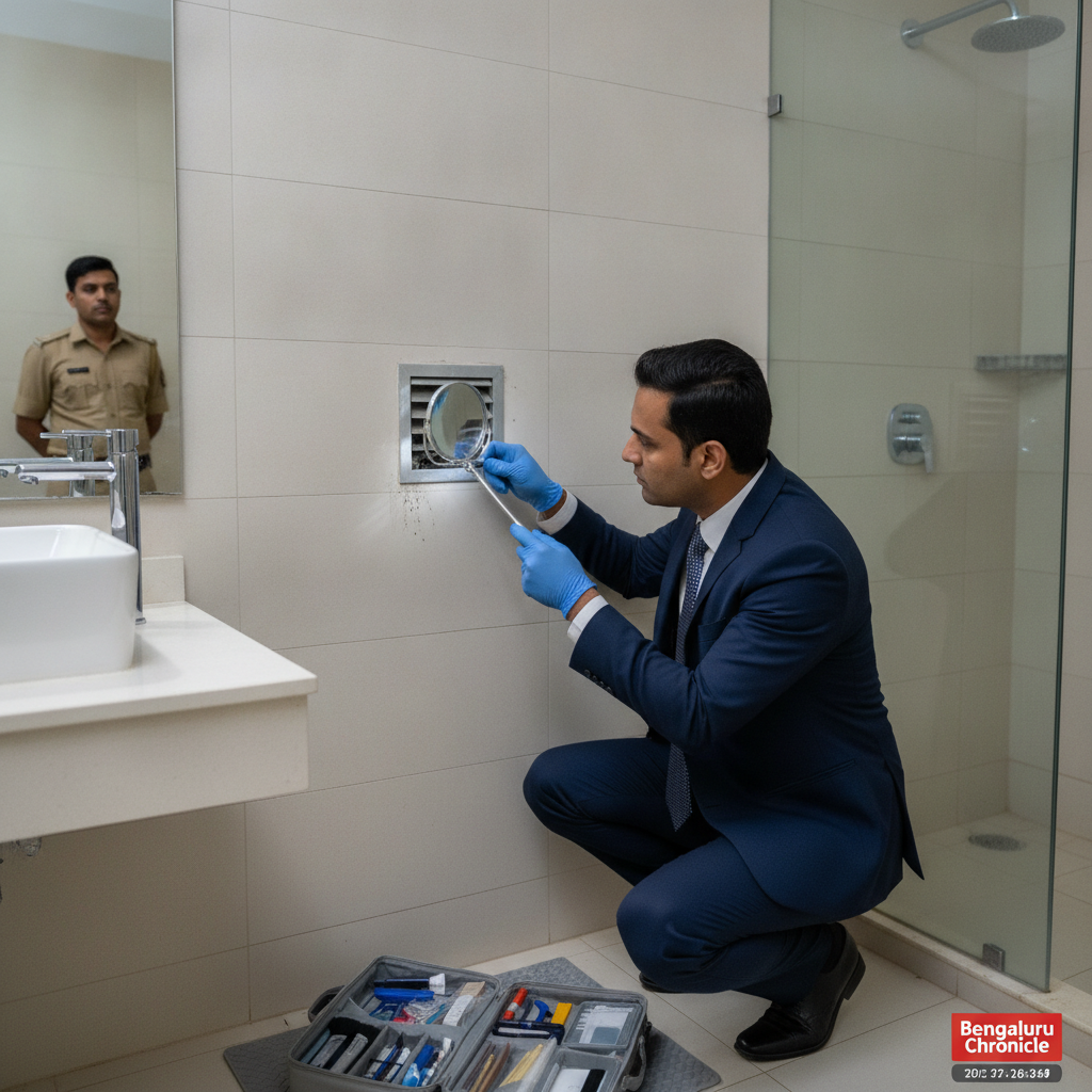 iPhone Found in Bhoganahalli PG Bathroom Vent, Neighbour Questioned