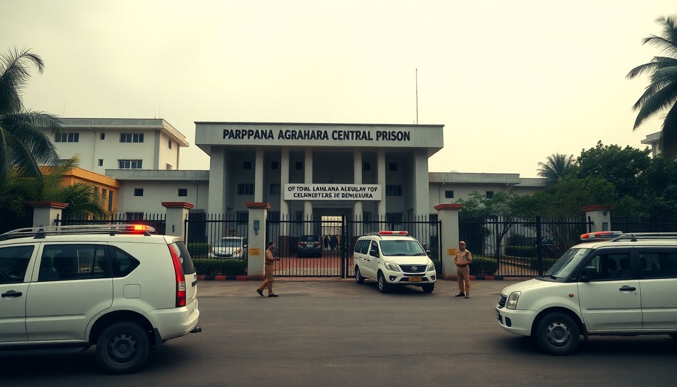 Prisons DIG Somashekar Arrested by Parappana Agrahara Police Over Forged Convict Release